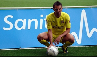 Camiseta de Marchena del Villarreal Temporada 2010-2011