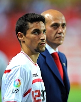 Camiseta de Navas del Sevilla Temporada 2010/2011