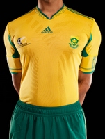 Camiseta de la Selección de Sudáfrica Mundial Sudáfrica 2010