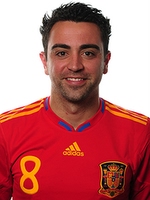 Camiseta de Xavi de la Selección Española con la Estrella