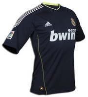 Camiseta del Real Madrid Temporada 2010/2011 Segunda Equipación