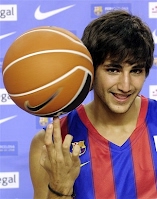 Camiseta de Baloncesto de Ricky Rubio del Regal FC Barcelona Temporada 2009/2010