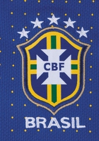 Camiseta de la Selección de Brasil Mundial Sudáfrica 2010 Segunda Equipación