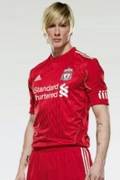 Camiseta de Torres del Liverpool Temporada 2010/2011