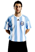 Camiseta de la Selección Argentina Mundial Sudáfrica 2010
