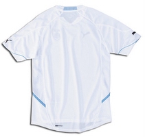 Camiseta de la Selección de Uruguay Mundial Sudáfrica 2010 Segunda Equipación