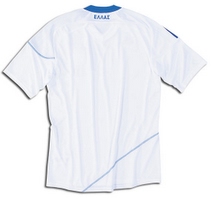 Camiseta de la Selección de Grecia Mundial Sudáfrica 2010 Segunda Equipacion