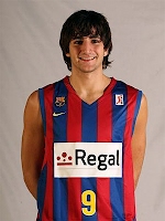 Camiseta de Baloncesto de Ricky Rubio del Regal FC Barcelona Temporada 2009/2010