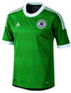 Camiseta de la segunda equipación de la selección de Alemania para la Eurocopa 2012