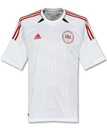 Camiseta de la segunda equipación de la selección de Dinamarca para la Eurocopa 2012