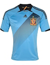 Camiseta de la segunda equipación de la selección Española para la Eurocopa 2012
