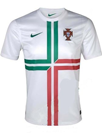 Camiseta de la segunda equipación de la selección de Portugal para la Eurocopa 2012