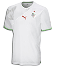 Camiseta de la segunda equipación de la selección de Argelia para el Mundial de Sudáfrica 2010