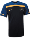 Camiseta de la segunda equipación de la selección de Australia para el Mundial de Sudáfrica 2010