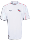 Camiseta de la segunda equipación de la selección de Chile para el Mundial de Sudáfrica 2010