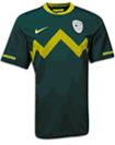 Camiseta de la segunda equipación de la selección de Eslovenia para el Mundial de Sudáfrica 2010