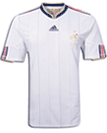 Camiseta de la segunda equipación de la selección de Francia para el Mundial de Sudáfrica 2010