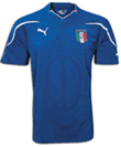 Camiseta de la selección de Italia para el Mundial de Sudáfrica 2010