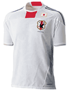 Camiseta de la segunda equipación de la selección de Japón para el Mundial de Sudáfrica 2010