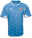 Camiseta de la selección de Uruguay para el Mundial de Sudáfrica 2010