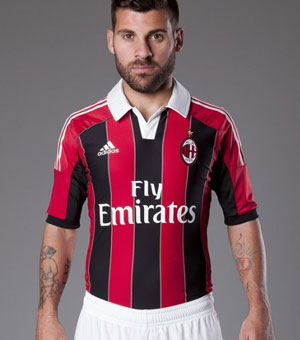 Camiseta del AC Milan 2012 2013