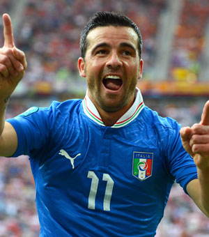 Camiseta de Italia Eurocopa 2012