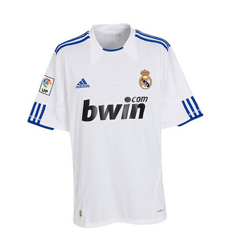 Camiseta del Real Madrid Temporada 2010/2011